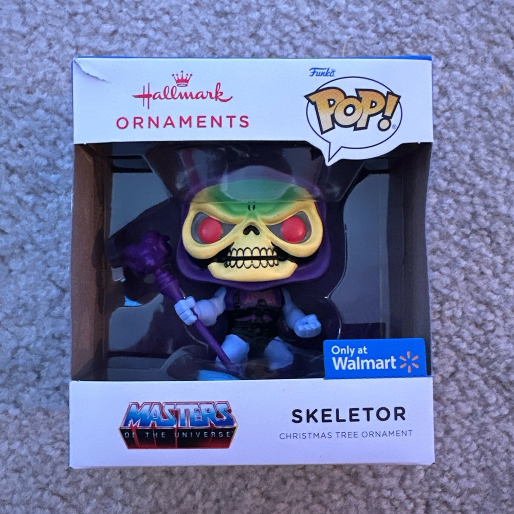 🧣2021 Hallmark Funko Pop! Ornament MOTU Skeletor Walmart Exclusive Xmas NIB